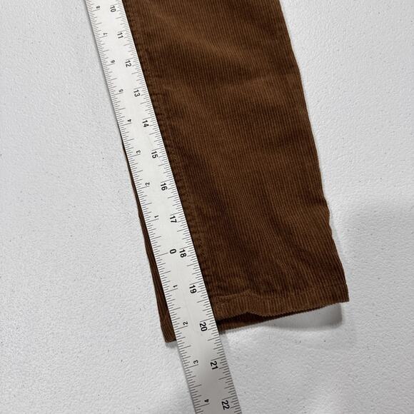 H&M Kids Girls Slim Fit Corduroy Pants Brown Size 6X Adjustable Waist Casual - Picture 9 of 9